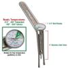 Frymate Commercial Deep Fryer Thermometer with Dial Thermometer, 5" Stainless Steel Stem 1.25" Dial Display Meat Chicken Fries view 2