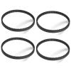 Carkio S3014 S3029 S3018 Vacuum Belts Replacement Compatible with Eureka FloorRover Dash NEU522, NEU526, NEU560, NEU529,NEU562A, NEU562, NEU566, NEU520, Pack of 2 view 1