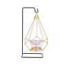 candlesticks Creative Candle Holders Metal Ornaments Iron Candlestick Crafts Candlelight Dinner Table Decor Wedding Candle Stand Art Crafts Candle Holders for candlesticks (Size : Brass) view 1