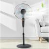 ZUMAHA Vertical 3 Speed Setting Floor Fan, Wide Angle Oscillating Fan with 5 Large Blades, Standing Fan 1H Timer, Home Pedestal Fan Adjustable view 3