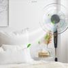 ZUMAHA Vertical 3 Speed Setting Floor Fan, Wide Angle Oscillating Fan with 5 Large Blades, Standing Fan 1H Timer, Home Pedestal Fan Adjustable view 4