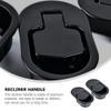 LIFKOME 2pcs Metal Recliner Pull Handle Replacement Sofa Chair Handle Parts for Couch and Recliner Release Mechanisms Easy Installation and Strong Construction view 4