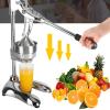 Booth Orange Juice Artifact Large Stainless Steel Pressed Pomegranate Juicer Commercial Manual Fruit Lemon Juicer view 2