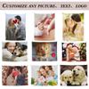Custom Tapestry with Photo Customized Christmas Birthday Gifts Personalized Tapestry Wall Hanging Backdrop for Bedroom 126x71 inch Horizontal view 3