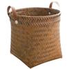 Alipis Imitation Rattan Woven Storage Basket Household Organizer for Sundries Retro Style Decor Versatile Desktop Finishing Basket for Office Kitchen Bathroom Bedroom view 1