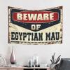 Abipuir Stuff For Boys Room Beware Of Egyptian Mau Tapestry Tapestry Aesthetic Tapestry Aesthetic (Size : 75X100CM) view 2