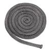 PATIKIL 13/16"x 118" Wood Stove Gasket, Graphite Fiberglass Round High-Temperature Resistance Seal Rope Replacement for Stoves Fireplace Door, Black view 1