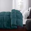 The OutNeT Teal 1Pc Pinch Pleated Comforter Oversized California King (108x98Inch), Cooling Blanket for Hot Sleepers, Night Sweats. Hypoallergenic, Machine Washable, All Season Duvet Insert view 3