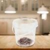 Alipis 6-Pack Food-Grade Ice Storage Bucket Lids Reusable Plastic Containers for Home Hotel Restaurant Dessert Shop view 2