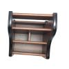 REPYL Creative Wood Board Remote Control Storage Box Phone Knife Pen Coffee Table Stand Desktop Board Storage Box Brown view 4