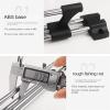 Adjustable Wardrobe Clothing Rail - Pull Out Clothes Hanger Rod, Adjustable 25-50cm Steel Clothes Storage Hanger Rack Bar, Pull Out Clothes Hanger Rail, for Clothes Storage Pants Coat ( Size : 50cm/19 view 4