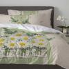 Bedding Duvet Covers Set 3 Piece Set, Vintage White Daisy Vase Queen Vintage White Daisy Vase Duvet Cover and 2 Pillow Cases Set, Ultra Soft and Breathable, All Season Microfiber Reversible Bedding view 4
