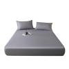 FCLDESHOP Stretchy Fitted Sheet,Thick Brushed Washed Cotton Waterproof Fitted Sheet, Kids Bedroom Waterproof Urine Non-Slip Mattress Protector,Geometry,150 * 190cm (1pcs) view 2