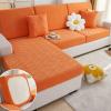 ATHNO Sectional Couch Covers,Universal Couch Cushion Covers,Scratch Resistant Stretchy Non-Slip Sofa Protector - Fits Sectional 3/7 Seater Machine Washable Furniture Cover view 1