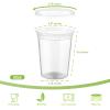 AOZITA 20 Sets 32 oz Plastic Deli Food Containers With Lids, Airtight Food Storage Containers, Freezer/Dishwasher/Microwave Safe, Soup Containers For Takeout Meal Prep Storage view 2