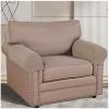 Armrest Chair Covers, Set of 2/4/6 Armrest Chair Covers Non-Slip Arm Protector Stretch Armchair Couch Anti-Scratch Furniture Slipcovers for Sofa Couches (Khaki,2PCS) view 1