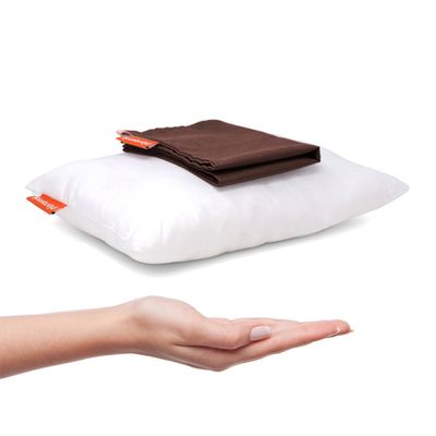 Pipsqueak Pillow - Small, Mini, Tiny - 11 x 7 in - Perfect for Travel, Cars, Airplanes, Camping, Dogs, Toddlers, Kids, Lumbar, Knees and Neck - Ages 2 Yrs and Up