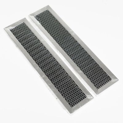 2 Pack WB02X35607 Replacement for GE JX81D Microwave Hood Charcoal Carbon Filter Choice Part