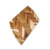 Lipper International Acacia Herringbone Cutting and Serving Board with Juice Well and Inset Handles for Chopping Meats, Fruits and Vegetables, 18" x 12" x 3/4" Thick view 1