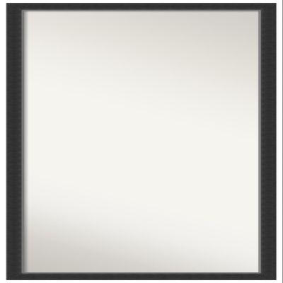 Amanti Art Black Full Length Mirror, 63x27 Corvino Black Narrow Tall Free Standing Body Wall Mirror Full Length for Dressing, Modern Wood Frame, Lean on Floor or Hang, Wall Decor