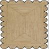 SanwariyaRugsExport Natural Jute Scalloped Rug Bohemian Rug Decor Rug Handwoven Rug Custom Rug Decorative Rug (BLK)-(3x8) view 1