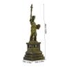 Garneck 3D Architecture Model Sculpture Desktop Ornament July of 4th Ornaments 4th of July Decorations American Independence Day Decorations Souvenirs of USA Island Goddess view 2