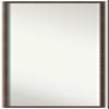 Amanti Art Brown Full Length Mirror for Door, 49x15 Hardwood Wedge Mocha Tall Wall Mirror Full Length, Mounted to Door or Closet Wall with no Visible Brackets, Modern Wood Frame, Bedroom Decor view 1