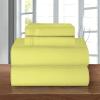 Elegant Comfort Luxury 1500 Premium Hotel Quality Microfiber 4-Piece Sheet Set - Wrinkle Resistant, All Around Elastic Fitted Sheet, Deep Pocket up to 16", Queen, Pistachio Green view 1