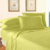 Elegant Comfort Luxury 1500 Premium Hotel Quality Microfiber 4-Piece Sheet Set - Wrinkle Resistant, All Around Elastic Fitted Sheet, Deep Pocket up to 16", Queen, Pistachio Green view 2