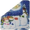 50x60 50"x60" Soft Plush Fleece Blanket Throw (4-Snowman Snowmen Family Christmas) view 2