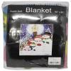 50x60 50"x60" Soft Plush Fleece Blanket Throw (4-Snowman Snowmen Family Christmas) view 3