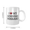 Abipuir Coffee Cup Funny I Love My Bosnian Husband Mug Unique Coffee Mugs Coffee Cup Funny view 2