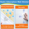 Clear Wall Protector Electrostatic Wall Protector Film 15.7inX13ft view 2