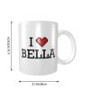 Abipuir Fun Coffee Mug I Love Bella Mug Dad Gifts Novelty Gifts view 2