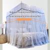Bed Canopy Blue Luxury Bed Curtain, Floor Standing Bed Canopy for Princess Room Adult Bedroom Decoration, 360  Protective Mosquito Net, with Bracket (Size : 150x200x200cm) view 4