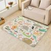 ZDABAOEC Kids Safari Alphabet Rug, 2x3 Rug, Educational ABC Area Rugs for Boys Girls Bedroom & Room Decor, Nursery Playroom Classroom Patterned Small Rug, Washable Non Slip Indoor Floor Carpet view 2