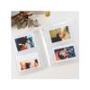 DANCOLOR Transparent Photo Album Mini Album Photo Card Train Ticket Card Collection Book Card Collection Album ChristmasGift (Color : Clear, Size : 4inch 72 Pockets) view 1
