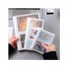 DANCOLOR Transparent Photo Album Mini Album Photo Card Train Ticket Card Collection Book Card Collection Album ChristmasGift (Color : Clear, Size : 4inch 72 Pockets) view 2