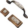 BAZAC 8 pcs Kitchen Office Furniture Door/Drawer Pull Handle Cupboard Door Handles Wardrobe Chest Door Handle Pulls/Knobs-Hole Distance 96 mm view 2