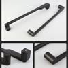 BAZAC Shower Door Handle Bathroom Glass Door Grab Bar Push and Pull Handle Sets, Stainless Steel Shower Door Handle-A view 4