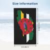 Flag of Dominica Cool Summer Absorbent Bath Towels Resist Sweat 52x32 in view 4