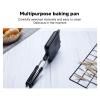 QANYEGN Sandwiches Pan, Double Sided Heated Sandwiches Pan, Aluminum Sandwiches Maker, for Kitchen Non Stick view 4