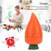 Pilipane Mechanical Timer for Cooking, Cute Carrot Shape Kitchen Timer, Reading, Studying, Exercise view 4
