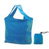 Nereiva 55 Pound Reusable Shopping Bag Ocean Blue - Foldable into a Small Pouch - Washable Reusable Grocery Bag, Durable & Stylish with handles for Easy Shoulder or Hand Carry view 1