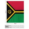 Calculay Flag of Vanuatu Blanket-Soft and Cozy Warm Blanket Decoration for Sofa/Bed/Travel/Camping/Birthday/Suitable for Kids Adults 50"*60"130 * 150cm view 2