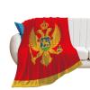 Calculay Montenegro Flag Blanket Super Soft Cozy Throw Blanket for Sofa/Bed/Bedroom/Living Room/Bed Blanket/Travel Blanket 60"*80"150 * 200cm view 1
