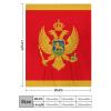 Calculay Montenegro Flag Blanket Super Soft Cozy Throw Blanket for Sofa/Bed/Bedroom/Living Room/Bed Blanket/Travel Blanket 60"*80"150 * 200cm view 2
