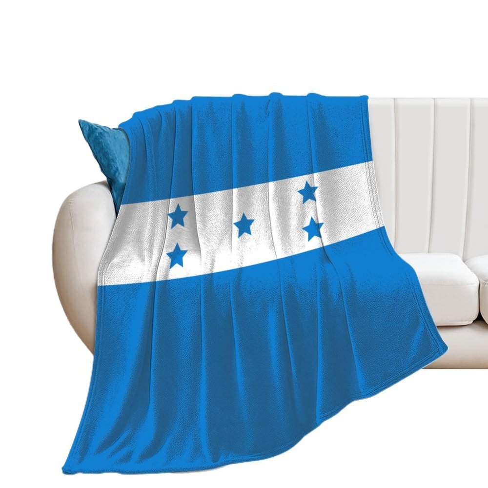Calculay Honduras Flag Blanket Super Soft Cozy Throw Blanket for Sofa/Bed/Bedroom/Living Room/Bed Blanket/Travel Blanket 60"*80"150 * 200cm