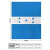Calculay Honduras Flag Blanket Super Soft Cozy Throw Blanket for Sofa/Bed/Bedroom/Living Room/Bed Blanket/Travel Blanket 60"*80"150 * 200cm view 2