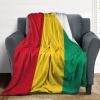 Calculay Guinea Flag Blanket Super Soft Cozy Throw Blanket for Sofa/Bed/Bedroom/Living Room/Bed Blanket/Travel Blanket 60"*80"150 * 200cm view 4